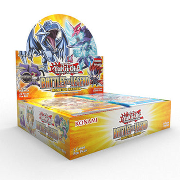 Yu-Gi-Oh: Battles of Legend Monster Mayhem Booster Box Display