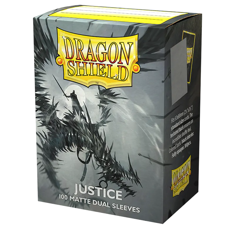 Dragon Shield: Standard 100ct Art Sleeves - Justice (Dual Matte)