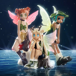 Peach Riot Punk Fairy Series Figures