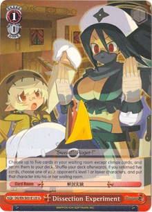 Dissection Experiment (DG/EN-S03-E125 U) [Disgaea]
