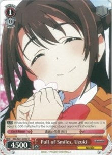 Full of Smiles, Uzuki (IMC/W41-E055 U) [The iDOLM@STER Cinderella Girls]