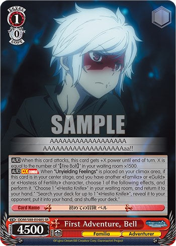 First Adventure, Bell (DDM/S88-E048S SR) [Is it Wrong to Try to Pick Up Girls in a Dungeon?]