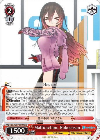 Malfunction, Robocosan (HOL/W91-TE015R RRR) [hololive production]