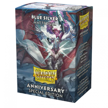 Dragon Shield: Standard 100ct Special Edition - Blue Silver
