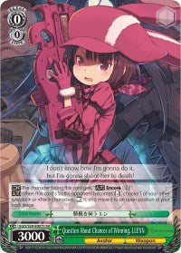 Question About Chances of Winning, LLENN (GGO/S59-E007S SR) [Gun Gale Online]