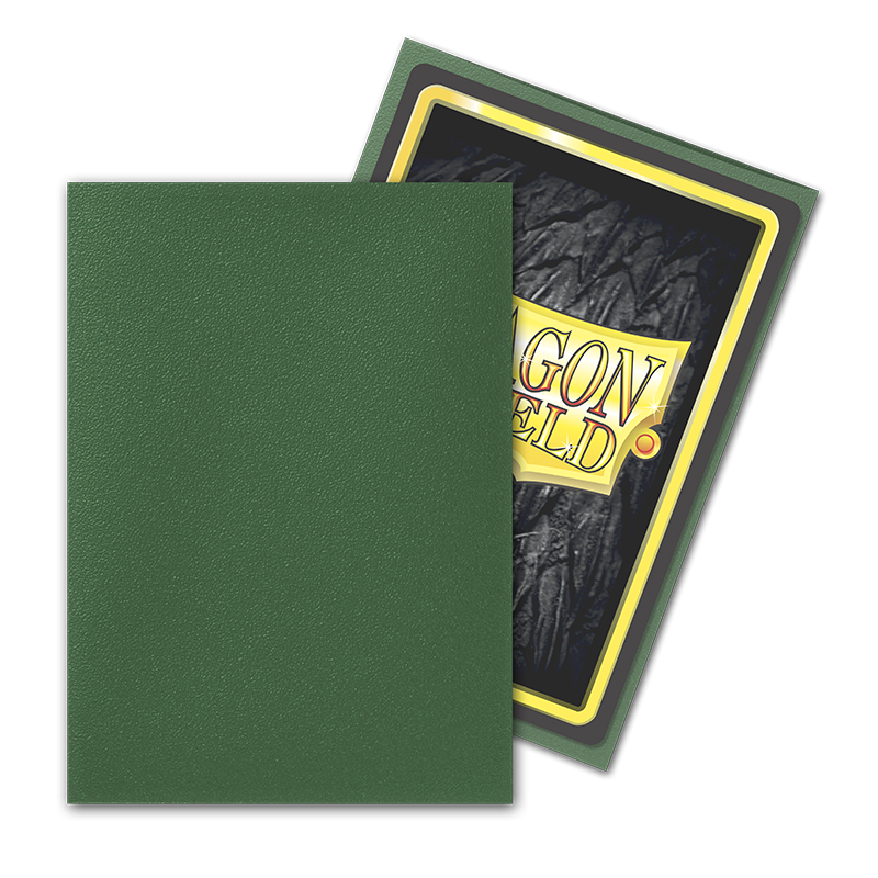 Dragon Shield: Standard 100ct Card Sleeves, Forest Green Matte