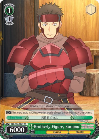 Brotherly Figure, Kuromu (BFR/S78-TE05 TD) [BOFURI: I Don't Want to Get Hurt, so I'll Max Out My Defense]
