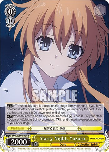 Starry Night, Yuzuru [Date A Live Vol.2]
