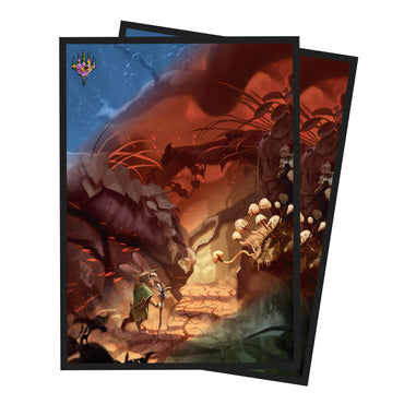 Ultra PRO: MTG Bloomburrow Forest Standard Card Sleeves, 100ct