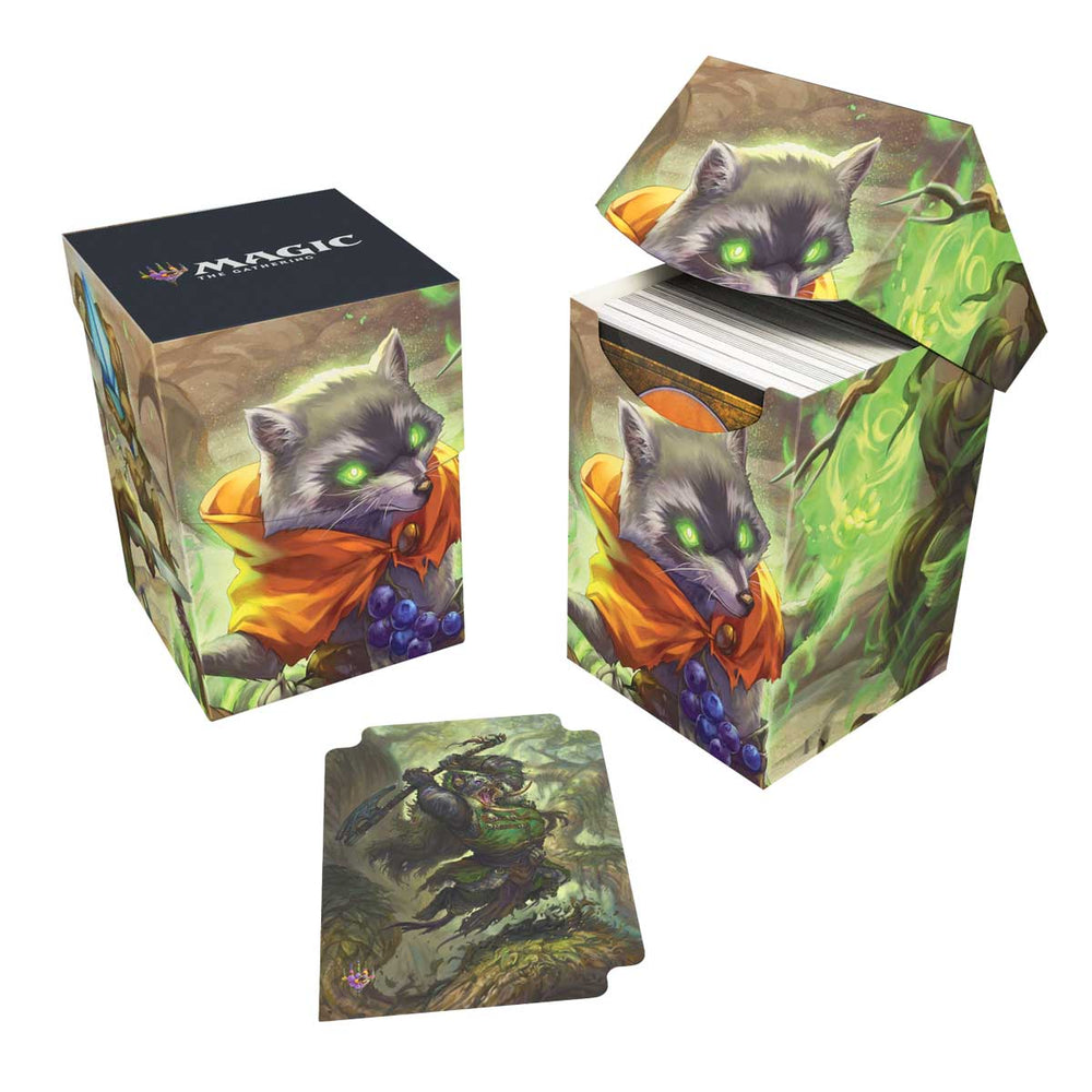 Ultra PRO: MTG Bloomburrow Bello, Bard of the Brambles 100+ Deck Box