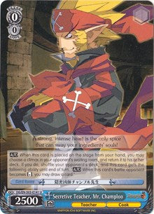 Secretive Teacher, Mr. Champloo (DG/EN-S03-E141 U) [Disgaea]