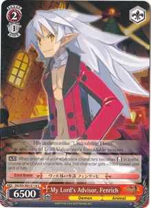 My Lord's Advisor, Fenrich (DG/EN-S03-E116 C) [Disgaea]