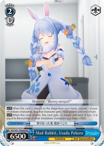 Mad Rabbit, Usada Pekora (HOL/W91-TE089R RRR) [hololive production]