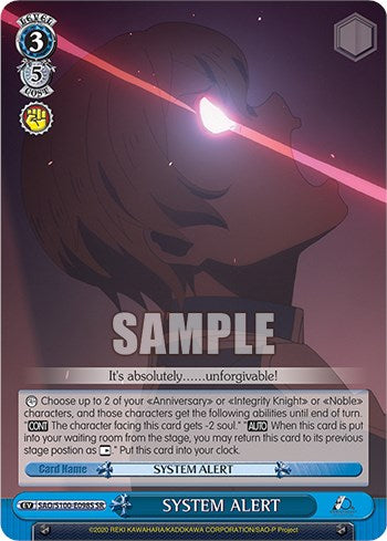 SYSTEM ALERT [Sword Art Online Animation 10th Anniversary]