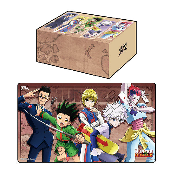 Union Arena: Hunter x Hunter Playmat & Half Storage Box Set