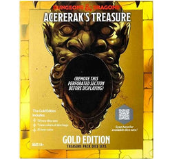 Acererak's Treasure Gold Edition Pack Dice Set