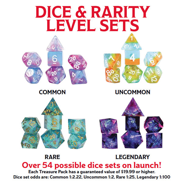 Acererak's Treasure Pack Dice Set PDQ 2024 - Blind Packs