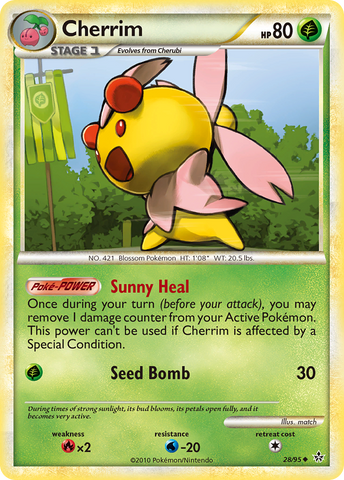 Cherrim (28/95) [HeartGold & SoulSilver: Unleashed]