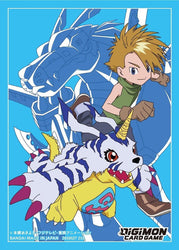 Digimon Official Card Sleeves 2023 (Matt Ishida & Gabumon)