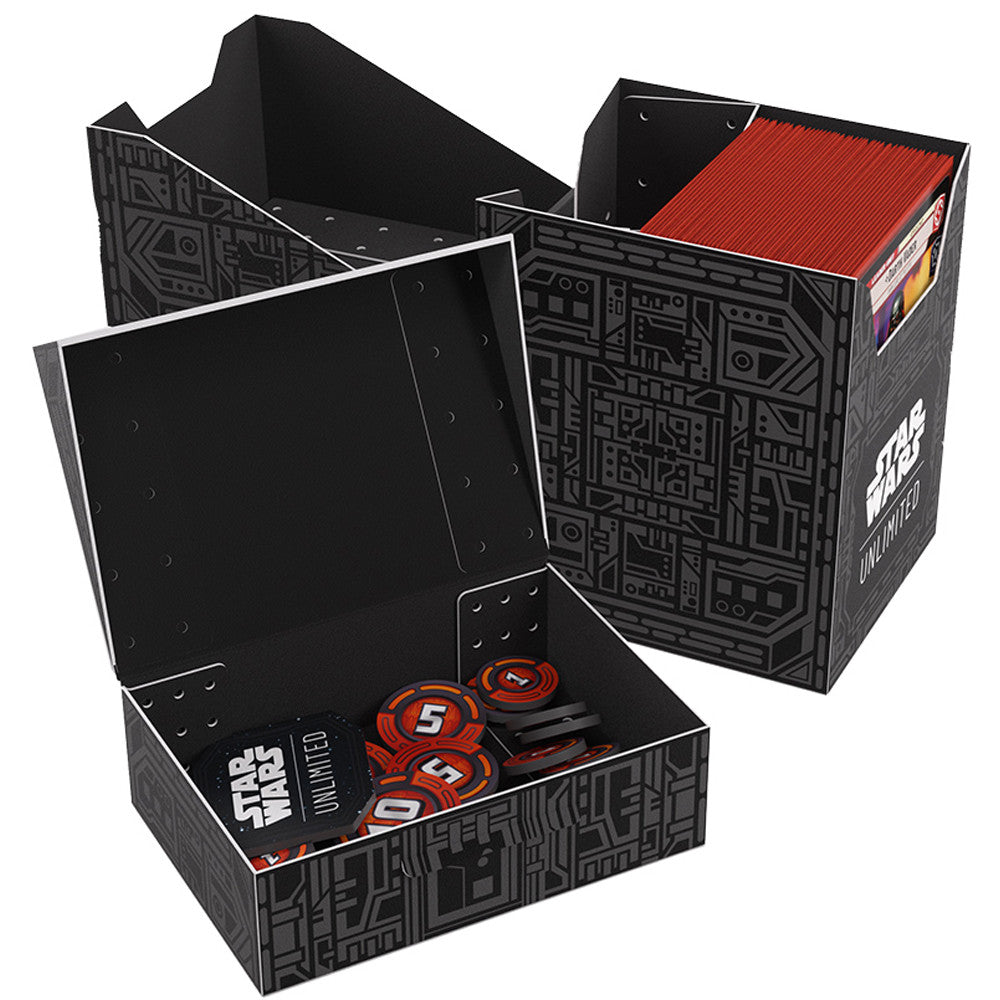Star Wars Unlimited Logo Pattern Soft Crate Deck Box