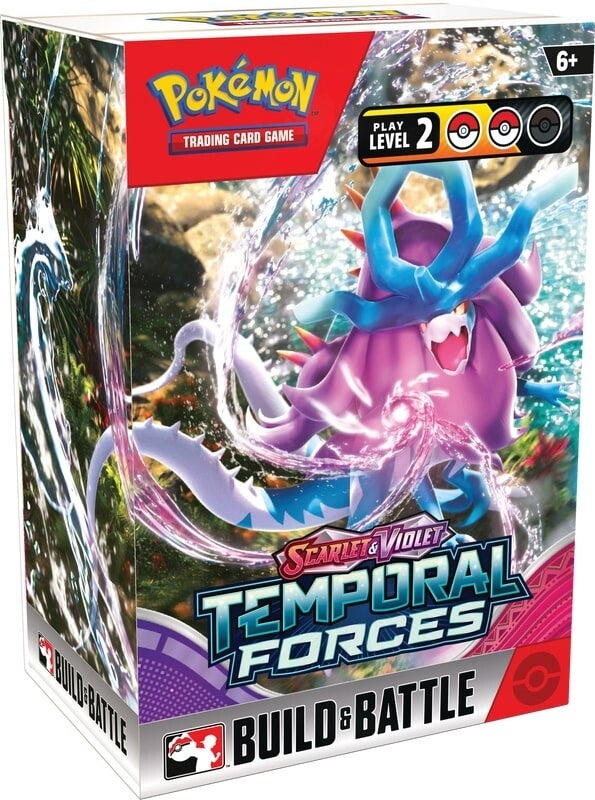 Pokemon Scarlet & Violet: Temporal Forces Build & Battle Box