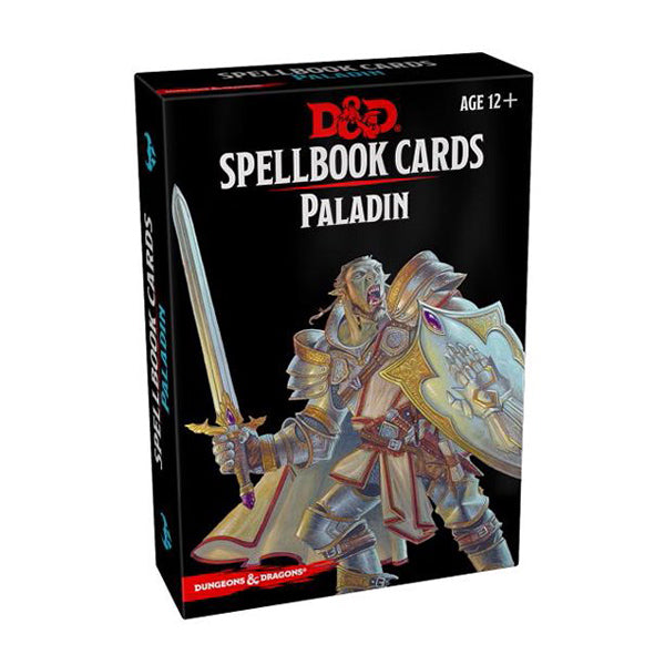 Dungeons & Dragons RPG: Spellbook Cards, Paladin Deck (69 cards)