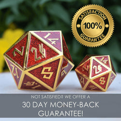 Misty Mountain Gaming The Orb D100 Aqua and Silver Metal Die
