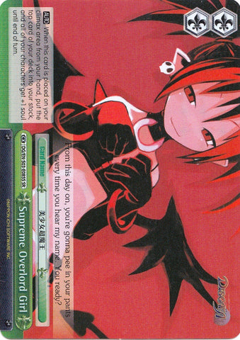 Supreme Overlord Girl (DG/EN-S03-E085S SR) [Disgaea]