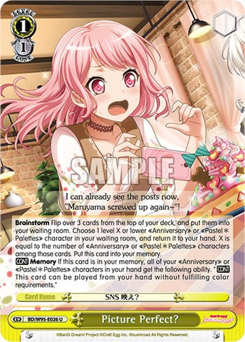 Picture Perfect? [BanG Dream! Girls Band Party! 5th Anniversary]