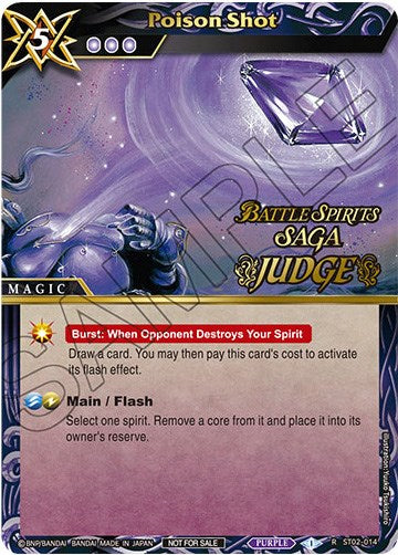 Poison Shot (Judge Pack Vol. 1) (ST02-014) [Battle Spirits Saga Promo Cards]