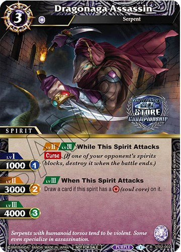 Dragonaga Assassin (Championship Card Set 2023 Vol. 2) (ST02-002) [Battle Spirits Saga Promo Cards]