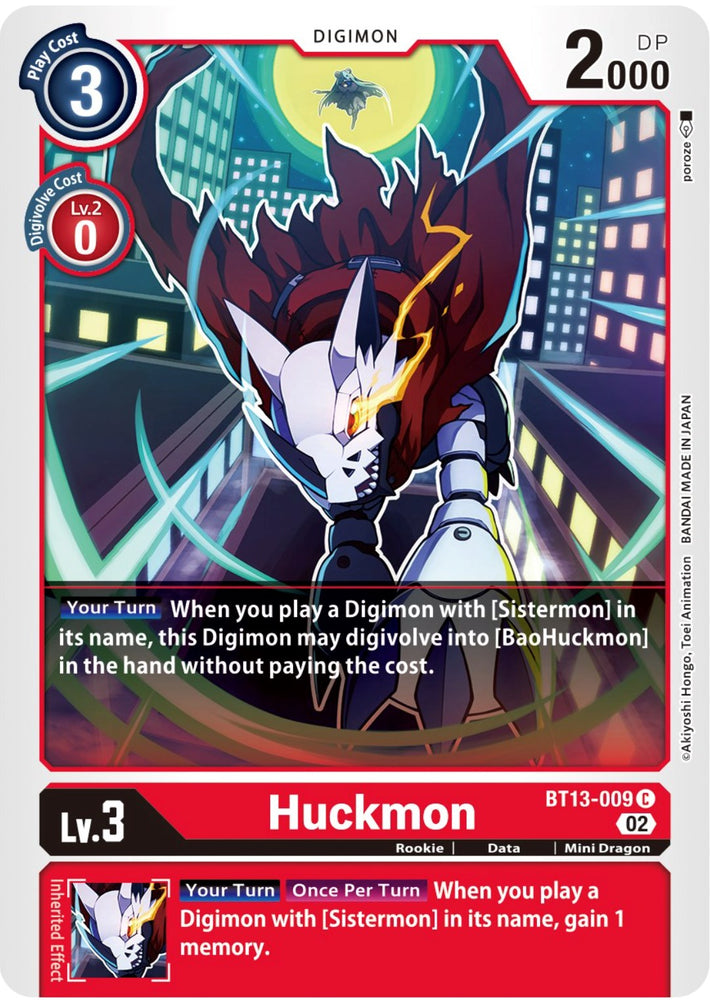 Huckmon [BT13-009] [Versus Royal Knight Booster]