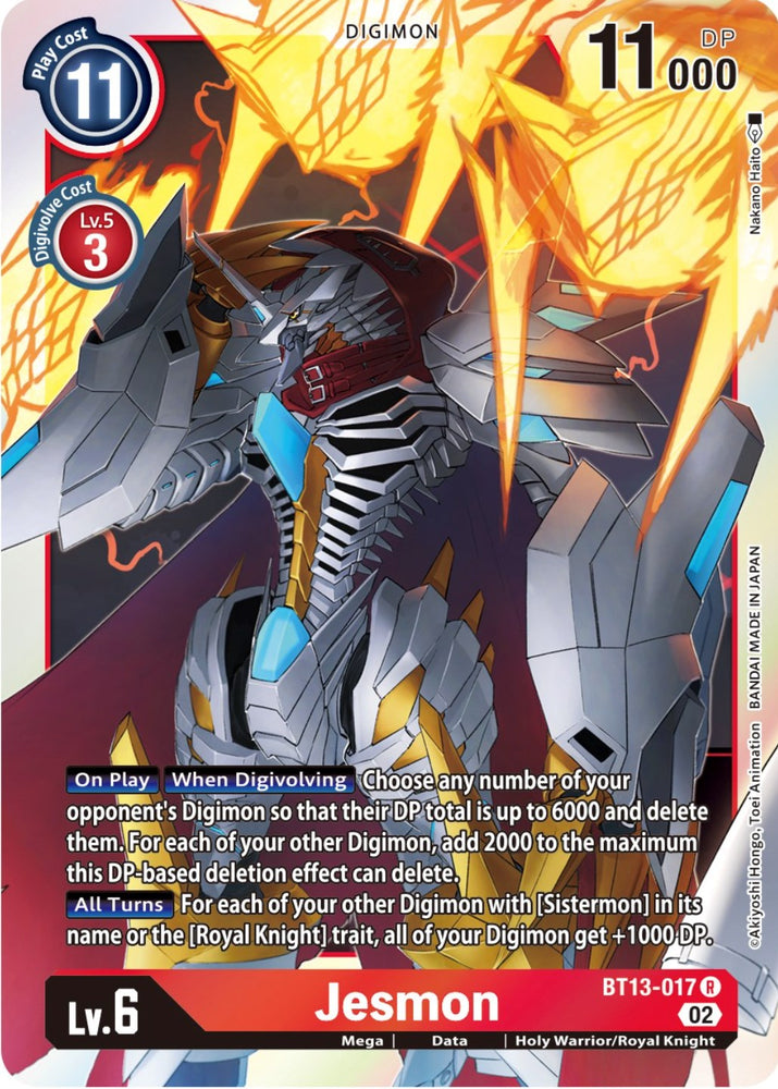 Jesmon [BT13-017] [Versus Royal Knight Booster]