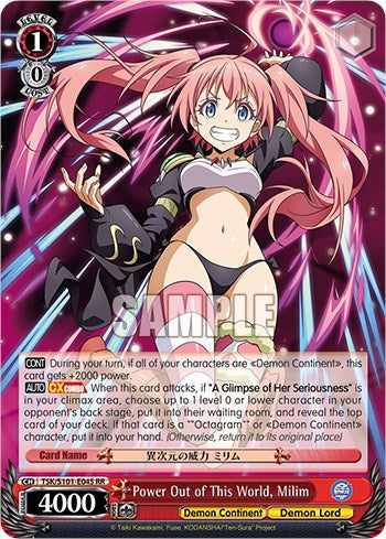 Power Out of This World, Milim [That Time I Got Reincarnated as a Slime Vol.3]