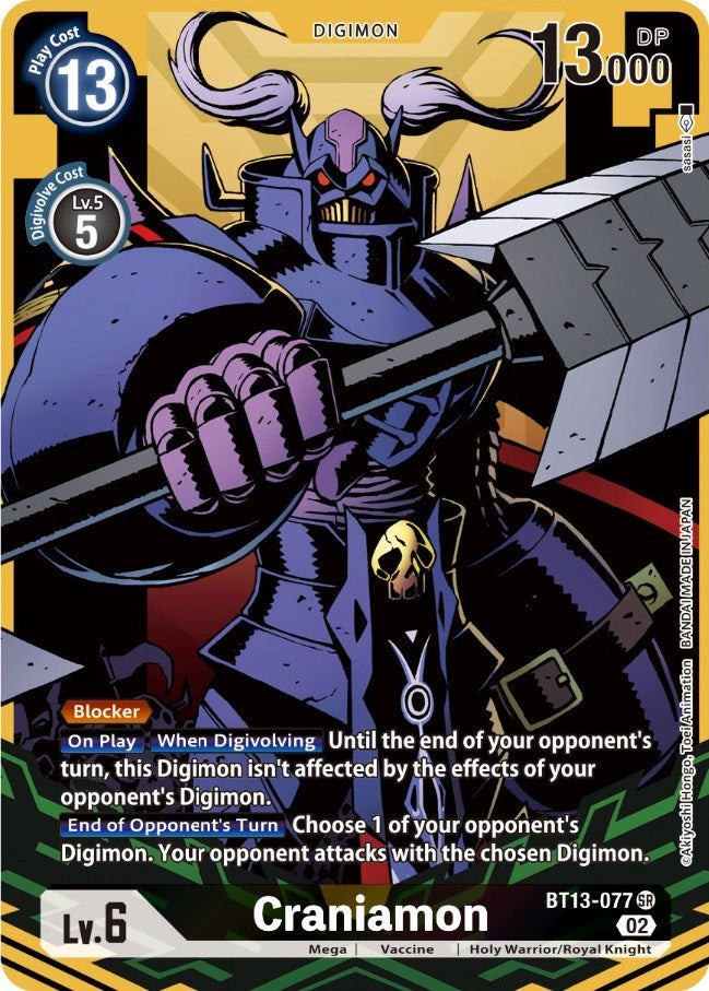 Craniamon [BT13-077] (Alternate Art) [Versus Royal Knight Booster]