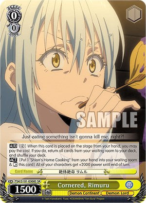 Cornered, Rimuru [That Time I Got Reincarnated as a Slime Vol.3]