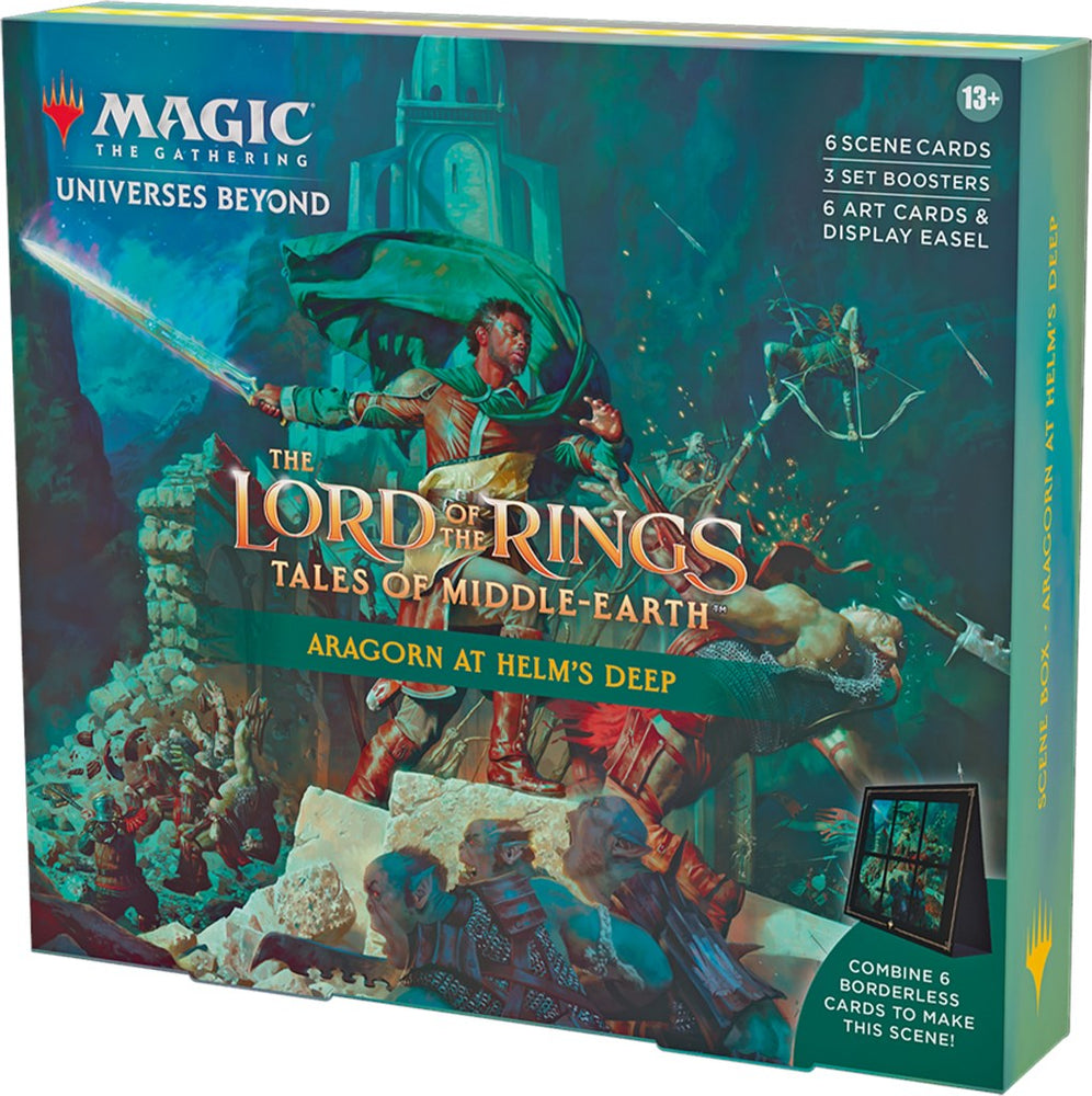 MTG: The Lord of the Rings: Tales of Middle-earth Aragorn at Helm's Deep Scene Box