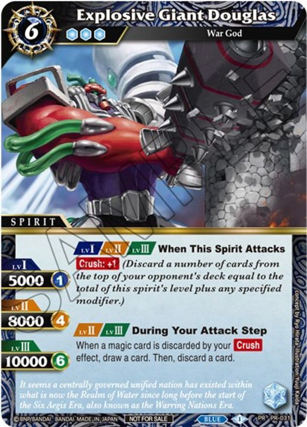 Explosive Giant Douglas (Tournament Pack Vol. 3) (PR-031) [Launch & Event Promos]