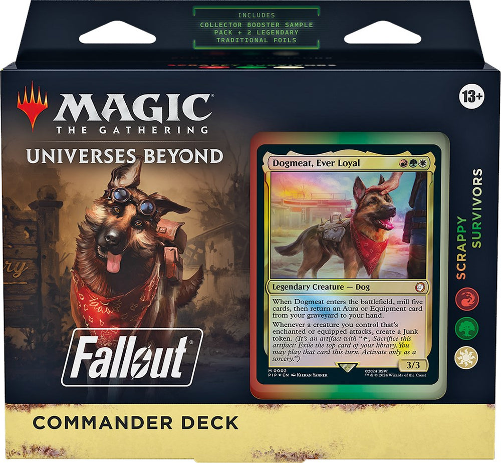 Fallout: Out of the Vault - Scrappy Survivors MTG Commander Deck