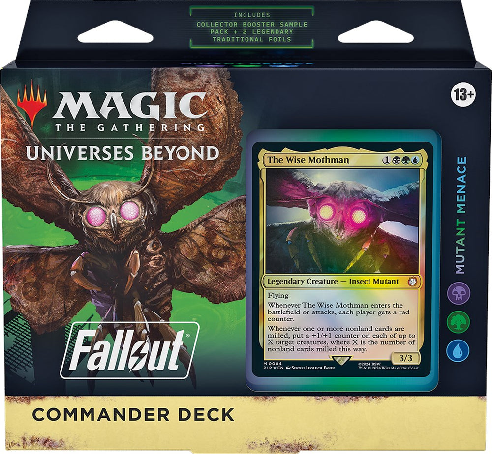 Fallout: Out of the Vault - Mutant Menace MTG Commander Deck