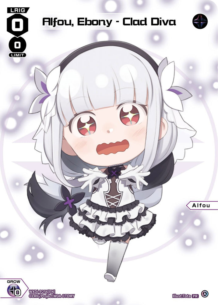 Alfou, Ebony - Clad Diva (November 2023) [Promo Cards]