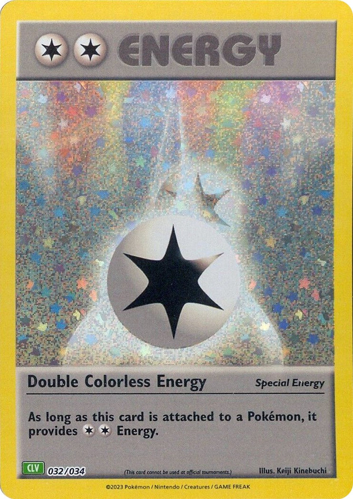 Double Colorless Energy [Trading Card Game Classic]