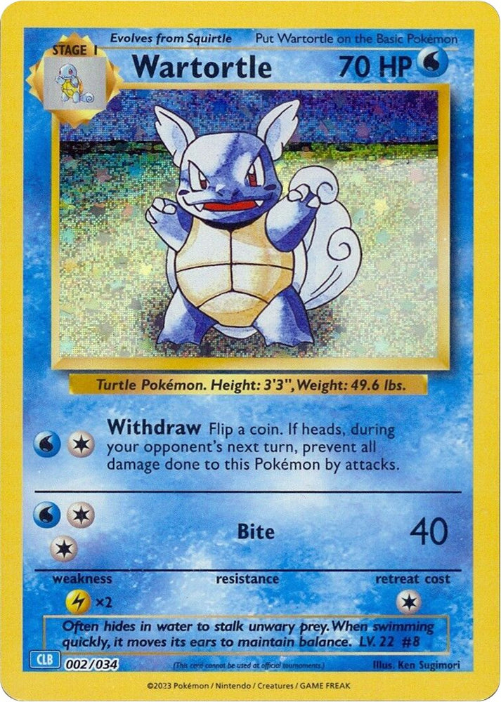 Wartortle [Trading Card Game Classic]