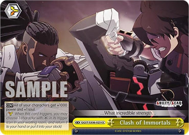 Clash of Immortals (GGST/SX06-023 CC) [Guilty Gear -Strive-]