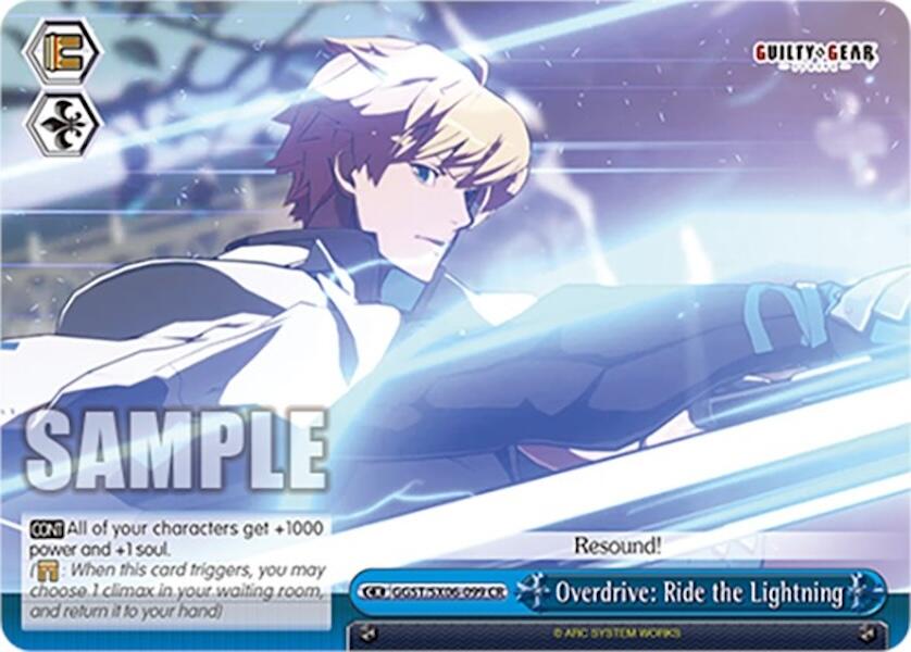 Overdrive: Ride the Lightning (GGST/SX06-099 CR) [Guilty Gear -Strive-]