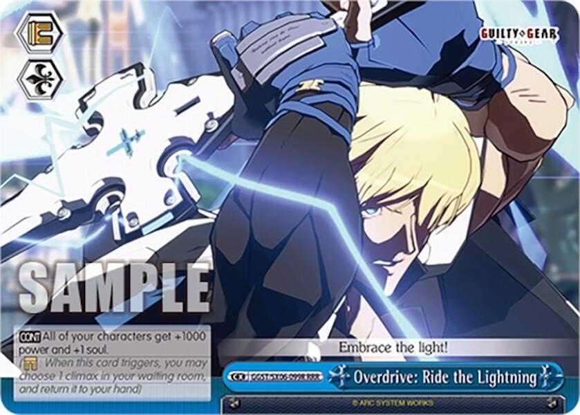 Overdrive: Ride the Lightning (GGST/SX06-099R RRR) [Guilty Gear -Strive-]