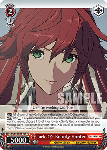 Jack-O': Bounty Hunter (GGST/SX06-T08 TD) [Guilty Gear -Strive-]