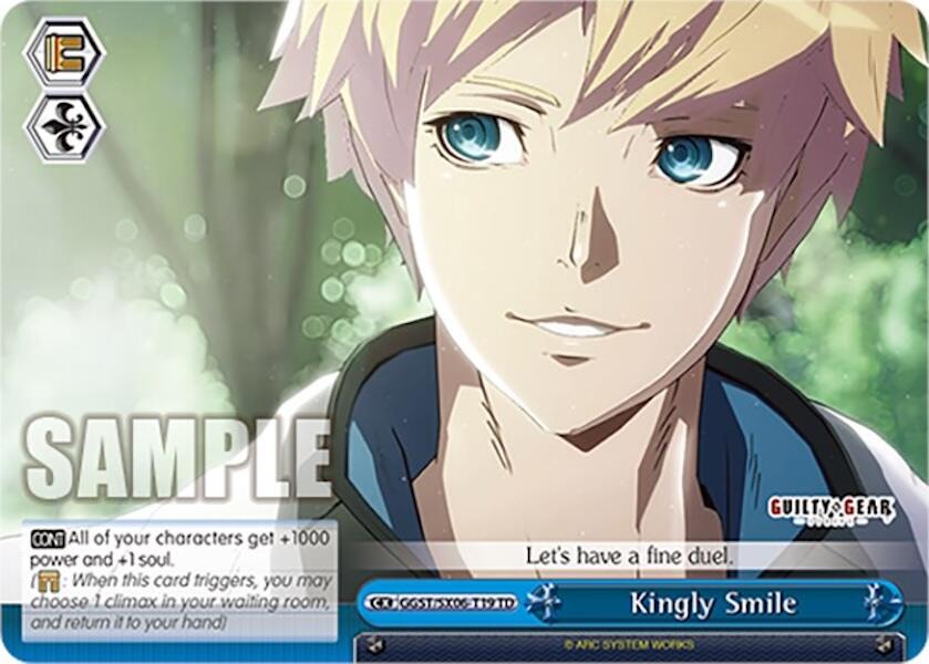 Kingly Smile (GGST/SX06-T19 TD) [Guilty Gear -Strive-]