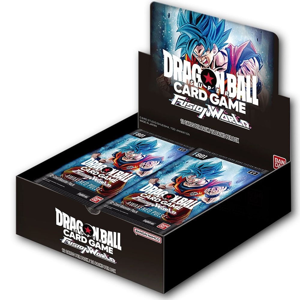 Dragon Ball Super: Fusion World Awakened Pulse Booster Box Display