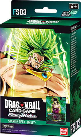 Dragon Ball Super Fusion World: Broly Starter Deck [FS03]